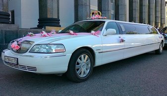 Свадебный лимузин Chrysler 300C Limousine № Л3713, белый