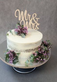 «Торт свадебный с цветочным оформлен»