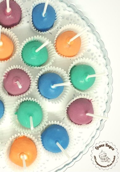 Свадебный торт Кейкпопсы (тортик на палочке) (Г118498) - ART-кондитерская Юлии Ляховой Грани Вкуса...