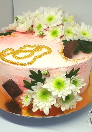 Торт на свадьбу Сметанный торт (Г118499) - ART-кондитерская Юлии Ляховой Грани Вкуса