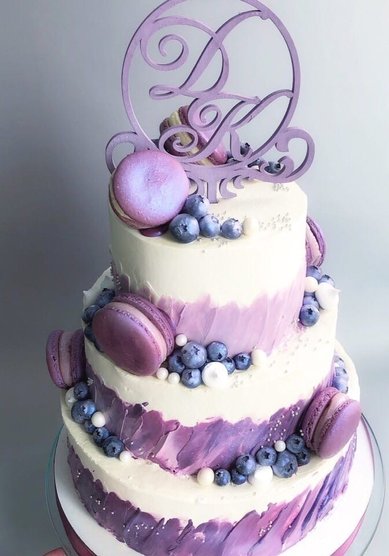 Свадебный торт К124498 - Компания Кондитерская студия 5.20