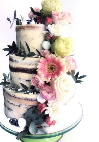 Свадебный торт К124508 - Компания Кондитерская студия 5.20