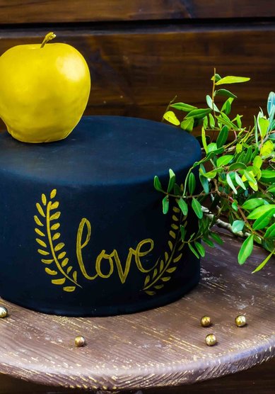 Свадебный торт Торт Любовь (к128814) - Компания кондитерская Глазурь