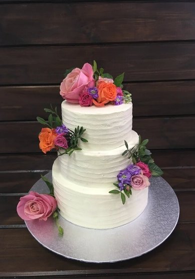 Торт на свадьбу ТОРТ КРАСКИ ЛЕТА (к128853) - Компания кондитерская Глазурь