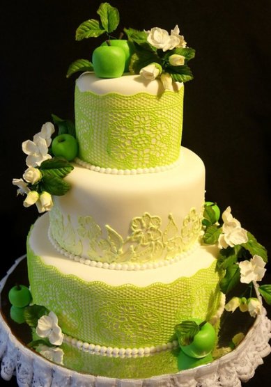 Свадебный торт Цветущая яблоня (C35902) - Эксклюзивные торты на заказ Creative Tort Людмилы Zайцевой...