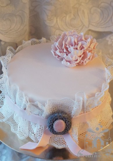 Свадебный торт Винтажный торт (C48330) - Эксклюзивные торты на заказ Creative Tort Людмилы Zайцевой...