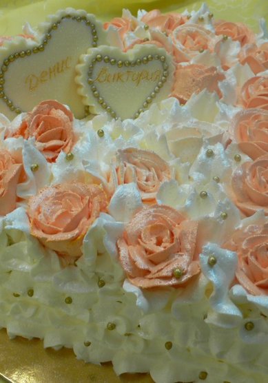 Свадебный торт Д63632 - Компания Дашины сладости