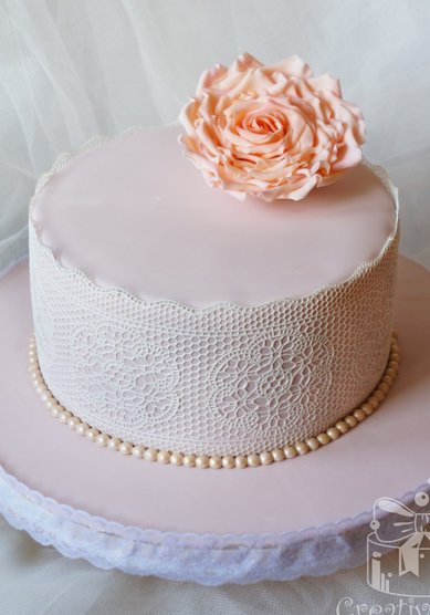 Свадебный торт винтажный свадебный торт (C73276) - Эксклюзивные торты на заказ Creative Tort Людмилы Zайцевой...