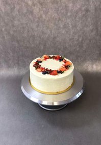  «Торт свадебный с ягодным оформлени» (к128867)