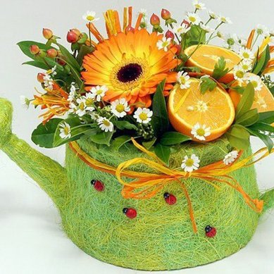 Аксессуар из цветов З5142 - Салон цветов Зелёный Мир