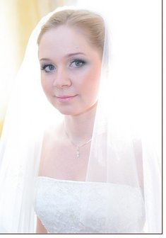 Cвадебная прическа А14689 с собранными волосами