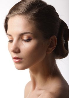 Cвадебная прическа Н14721 с собранными волосами