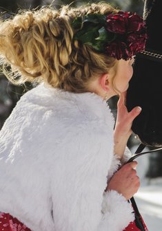 Cвадебная прическа А15837 с собранными волосами