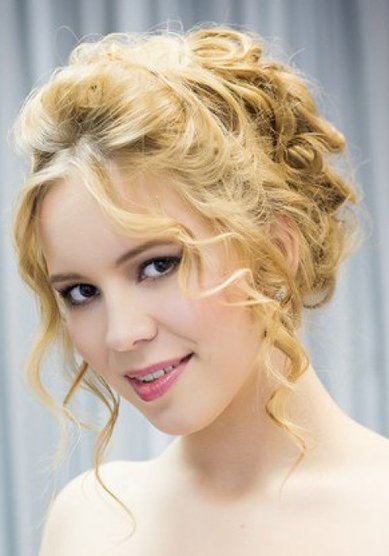 Свадебная прическа А14597 - Стилист-визажист Анна Загорская