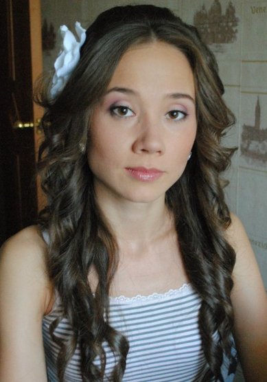 Прическа на свадьбу А14666 - Стилист-визажист Анжелика Баталова