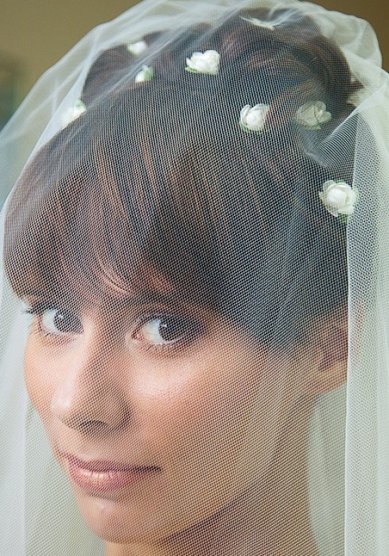 Свадебная прическа А14671 - Стилист-визажист Анжелика Баталова