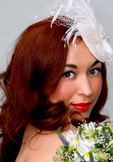 Прическа на свадьбу А14686 - Стилист-визажист Анна Бутузова