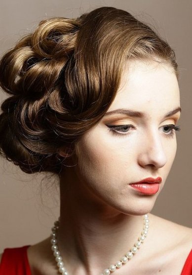 Свадебная прическа Н14723 - Стилист-визажист Надежда Литовка
