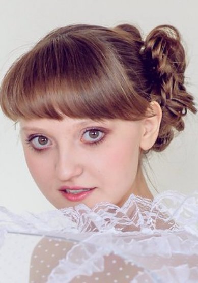 Прическа на свадьбу Н14724 - Стилист-визажист Надежда Литовка