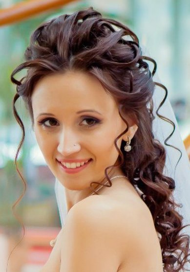 Свадебная прическа Ю14739 - Стилист-визажист Юлия Котова