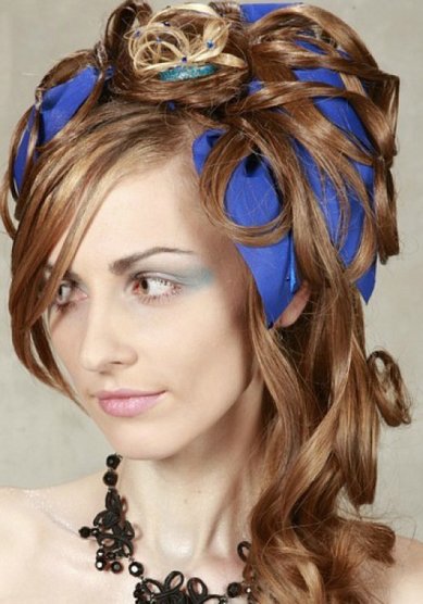 Свадебная прическа вечерняя укладка (А14811) - Стилист-визажист Анастасия Барковская...