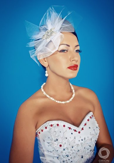 Прическа на свадьбу А15806 - Стилист-визажист Анастасия Барковская