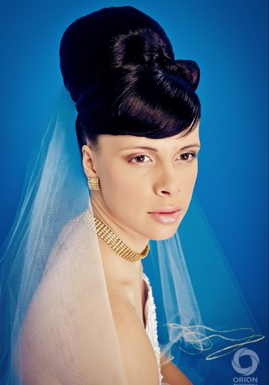 Свадебная прическа А15821 - Стилист-визажист Анастасия Барковская