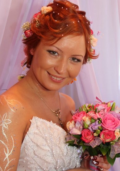 Свадебная прическа А15831 - Стилист-визажист Анастасия Барковская