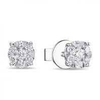 Обручальное кольцо E2011-1851351BD-М9211 из белого золота, гладкое