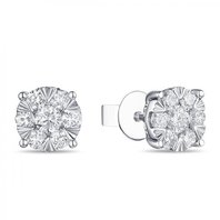 Обручальное кольцо E2011-1851360BD-М9217 из белого золота, гладкое