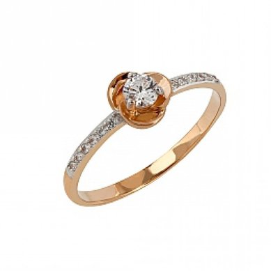 Помолвочное кольцо 107363-М3406 - Ювелирный салон Магия золота в Перми