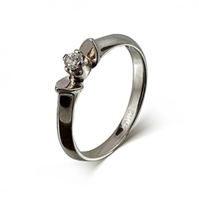 Помолвочное кольцо З3491 - Ювелирный салон Золотой стандарт