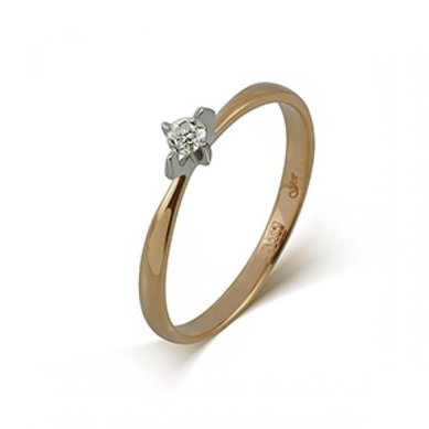 Помолвочное кольцо З3492 - Ювелирный салон Золотой стандарт