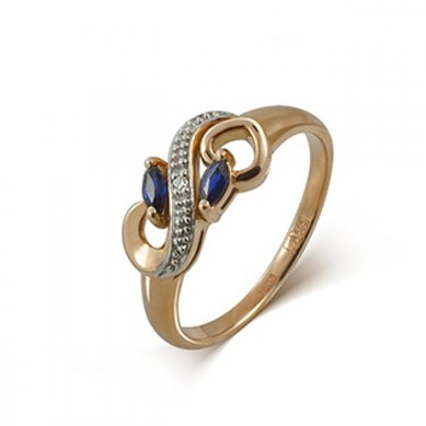 Помолвочное кольцо З3493 - Ювелирный салон Золотой стандарт