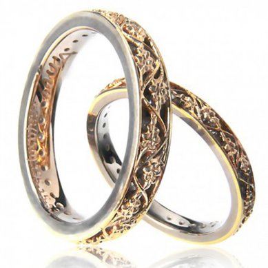 Обручальные кольца С3525 - Ювелирный салон Символ