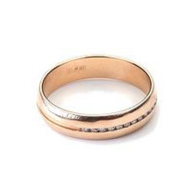 Обручальное кольцо №65-Д3538 - Ювелирный салон Драгоценная Орхидея