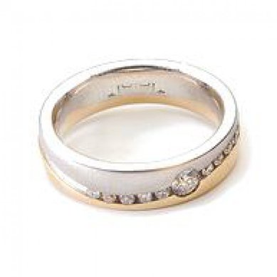 Обручальное кольцо №63-Д3539 - Ювелирный салон Драгоценная Орхидея