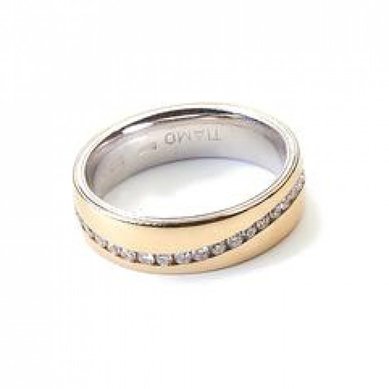 Обручальное кольцо №45-Д3556 - Ювелирный салон Драгоценная Орхидея