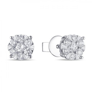 Серьги E2011-1851353BD-М9212 - Ювелирный бренд Московский ювелирный завод в Перми