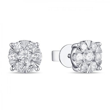 Серьги E2011-1851354BD-М9213 - Ювелирный бренд Московский ювелирный завод в Перми