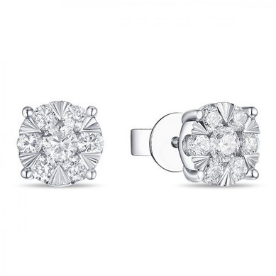 Серьги E2011-1851355BD-М9214 - Ювелирный бренд Московский ювелирный завод в Перми