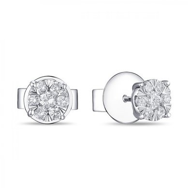 Серьги E2011-1851358BXD-R17-М9216 - Ювелирный бренд Московский ювелирный завод в Перми