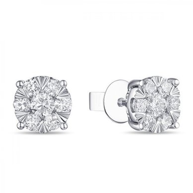 Серьги E2011-1851360BD-М9217 - Ювелирный бренд Московский ювелирный завод в Перми