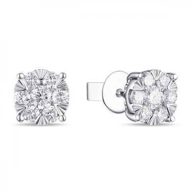 Серьги E2011-1851361BD-М9218 - Ювелирный бренд Московский ювелирный завод в Перми