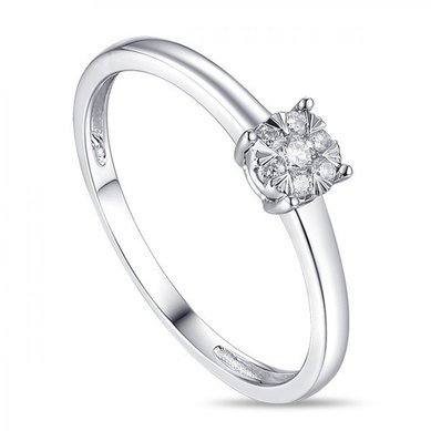 Помолвочное кольцо R2011-1851358AXD-R17-М9235 - Ювелирный бренд Московский ювелирный завод в Перми...