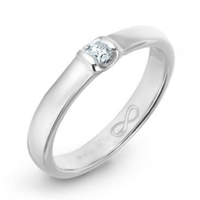 Обручальное кольцо R01-WED-00023-М9253 - Ювелирный бренд Московский ювелирный завод в Перми...