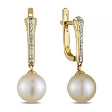 Серьги E108-1982344CP-R17-М9261 - Ювелирный бренд Московский ювелирный завод в Перми