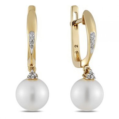 Серьги E108-1982346CP-R17-М9262 - Ювелирный бренд Московский ювелирный завод в Перми