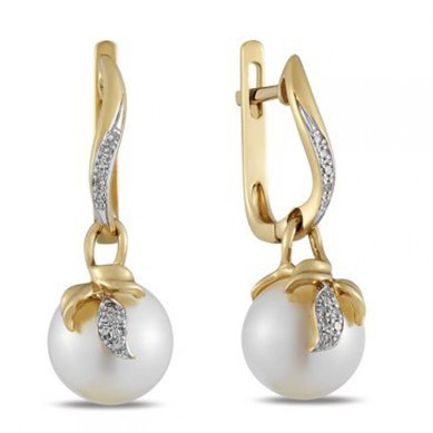 Серьги E108-1982356CP-R17-М9265 - Ювелирный бренд Московский ювелирный завод в Перми