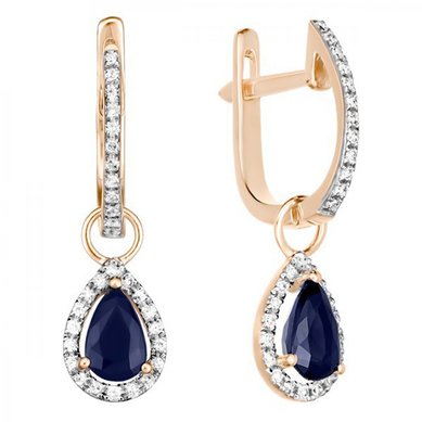 Серьги E108-351423CS-R17-М9279 - Ювелирный бренд Московский ювелирный завод в Перми